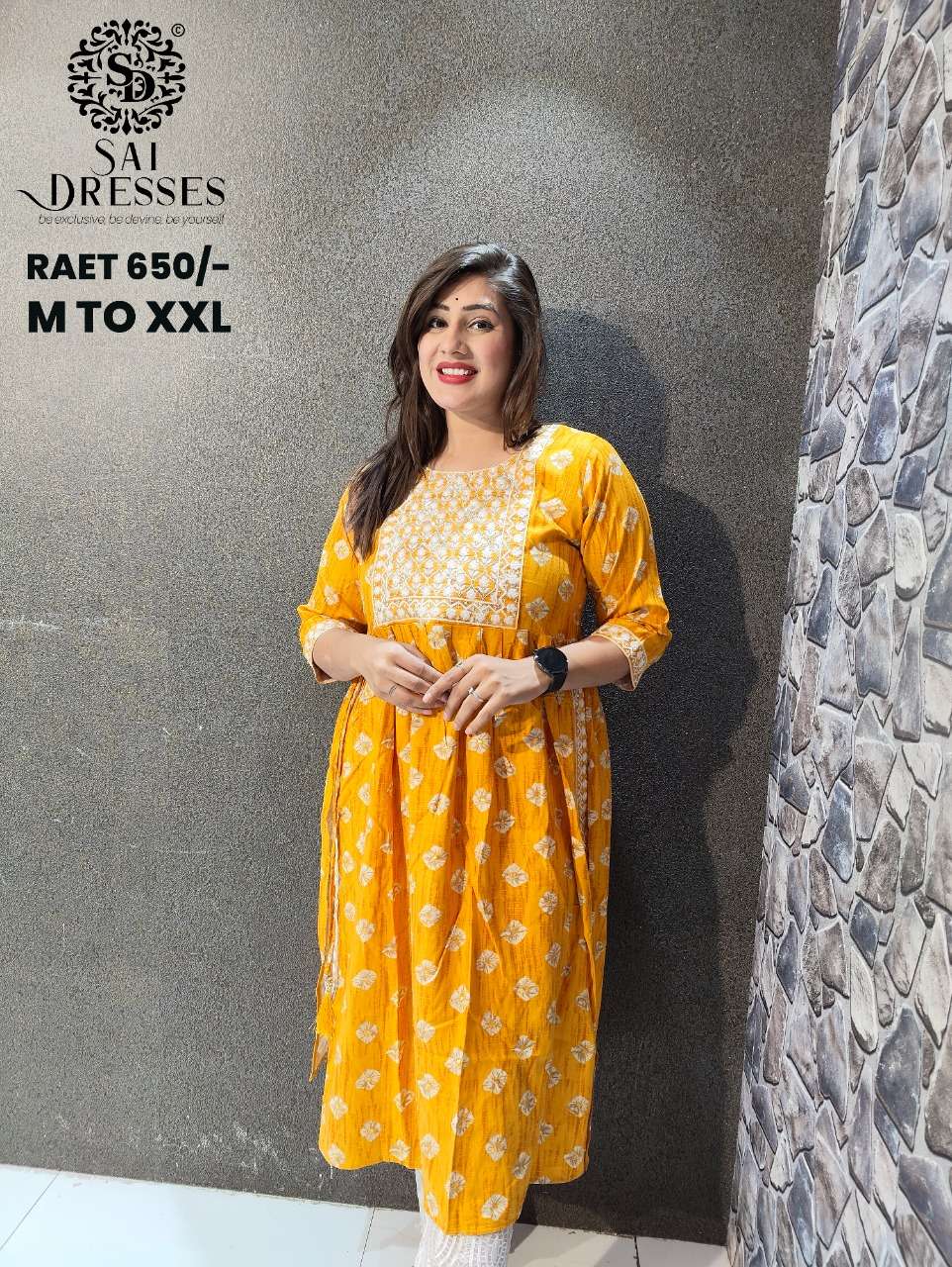 SAI DRESSES PRESENT D.NO A12 NAIRA CUT KURTI COMBO COLLECTION IN WHOLESALE RATE IN SURAT