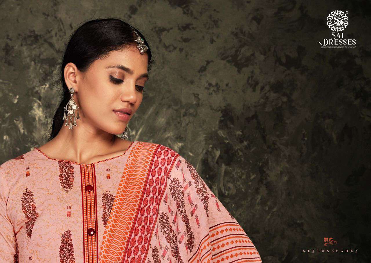 SAI DRESSES PRESENT KIARA VOL 2 PURE COTTON PRINTED SALWAR SUITS IN WHOLESALE RATE IN SURAT 