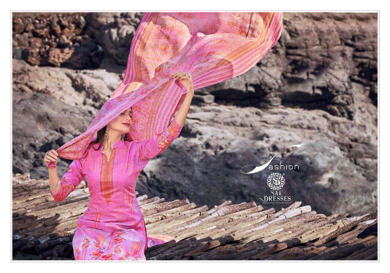 SAI DRESSES PRESENT SAAZH VOL 3 SOFT COTTON SALWAR SUITS IN WHOLESALE RATE IN SURAT