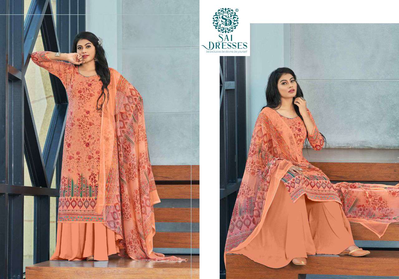 SAI DRESSES PRESENT SAIRAA PURE COTTON DIGITAL PRINTED SALWAR SUITS IN WHOLESALE RATE IN SURAT 