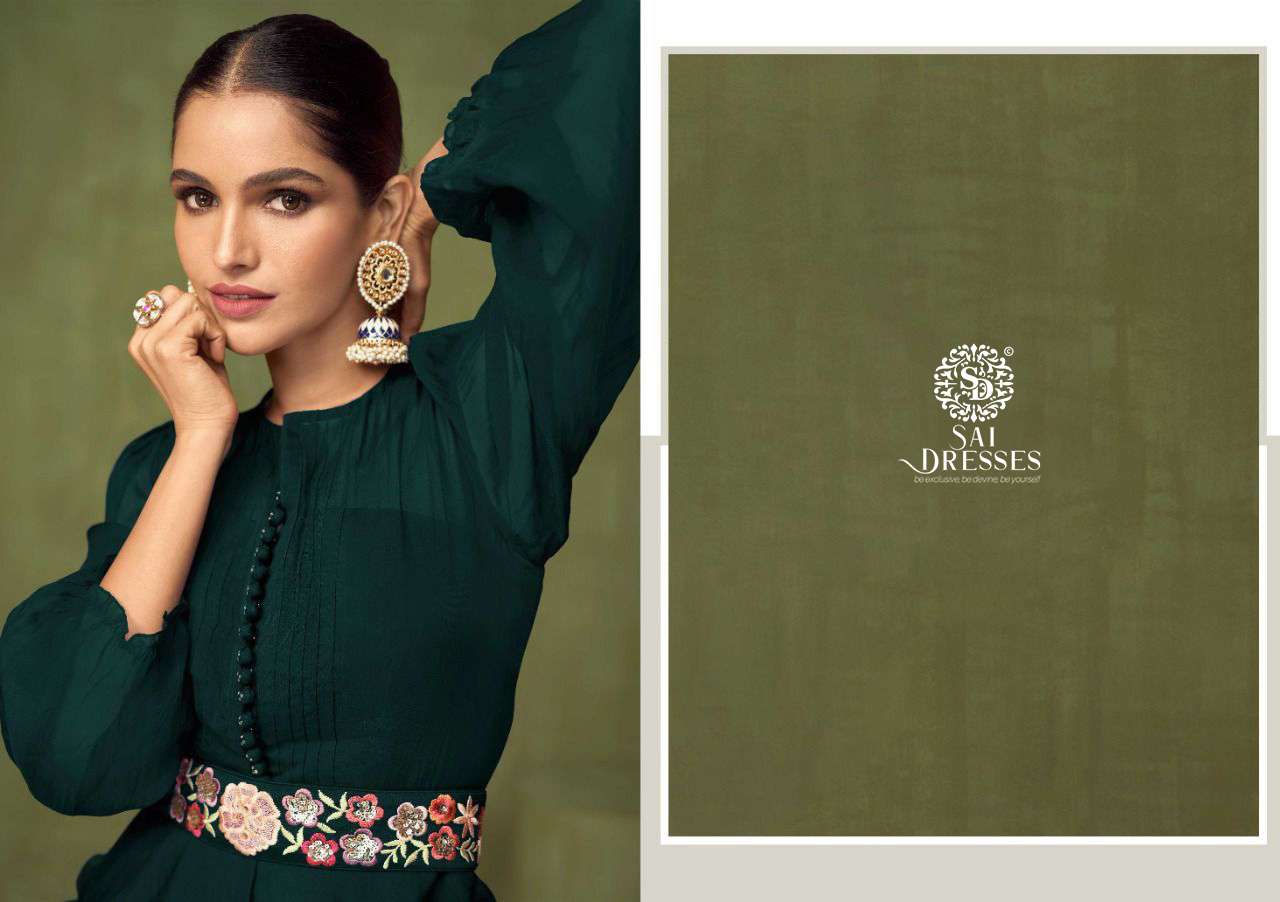 SAI DRESSES PRESENT VIOLET PREMIUM READYMADE LEHENGA STYLE PARTY WEAR DESIGNER COLLECTION IN WHOLESALE RATE IN SURAT 