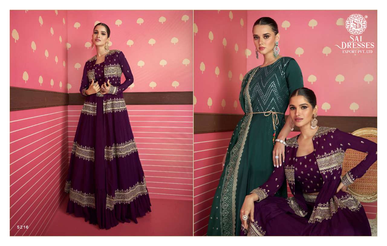 SAI DRESSES PRESENT ADONIA READY MADE PARTY WEAR DESIGNER SUITS IN WHOLESALE RATE IN SURAT