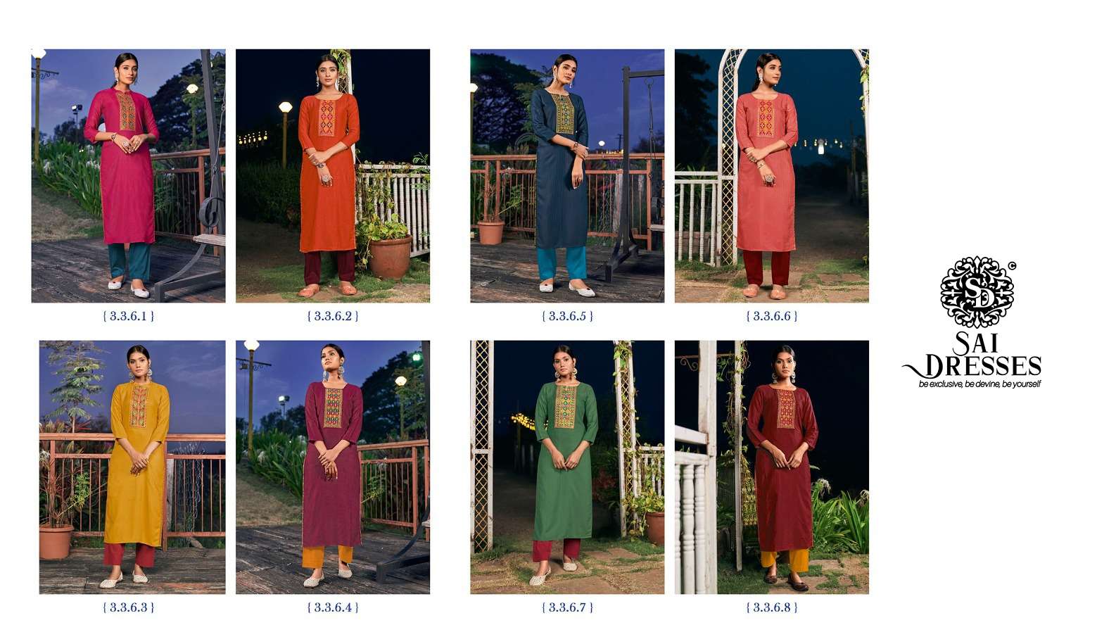 SAI DRESSES PRESENT COLOURS  ETHNIC WEAR LINING SILK DESIGNER KURTI COLLECTION IN WHOLESALE RATE IN SURAT