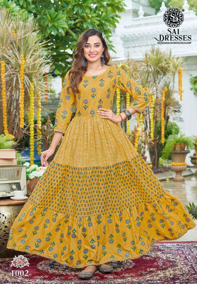 Malia Jacquard Silk Wholesale Mother Daughter Gowns 4 Pieces Catalog Catalog