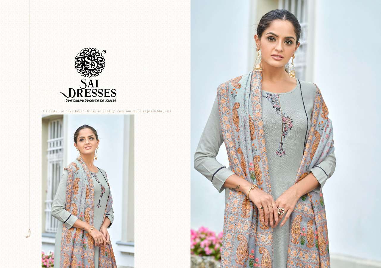 SAI DRESSES PRESENT MEERA VOL 1 RAYON FULL STITCH 3 PIECE COLLECTION IN WHOLESALE RATE IN SURAT