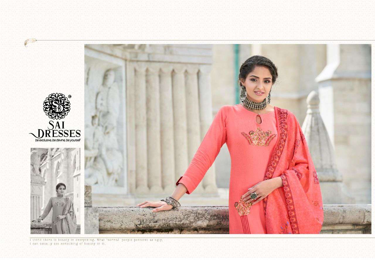 SAI DRESSES PRESENT MEERA VOL 2 RAYON FULL STITCH 3 PIECE COLLECTION IN WHOLESALE RATE IN SURAT