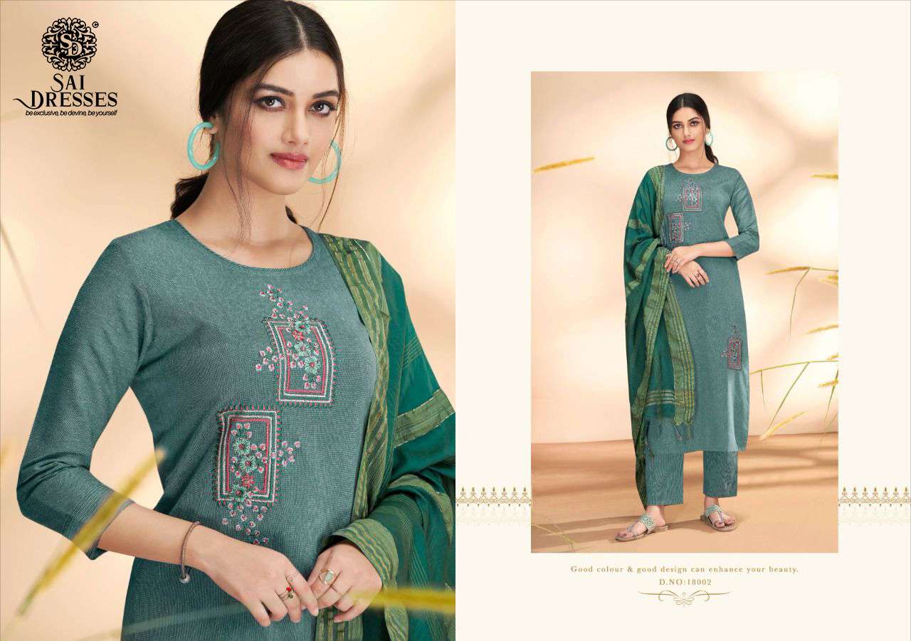 SAI DRESSES PRESENT RADHIKA VOL 1 READY TO WEAR PANT STYLE DESIGNER SUITS IN WHOLESALE RATE IN SURAT 