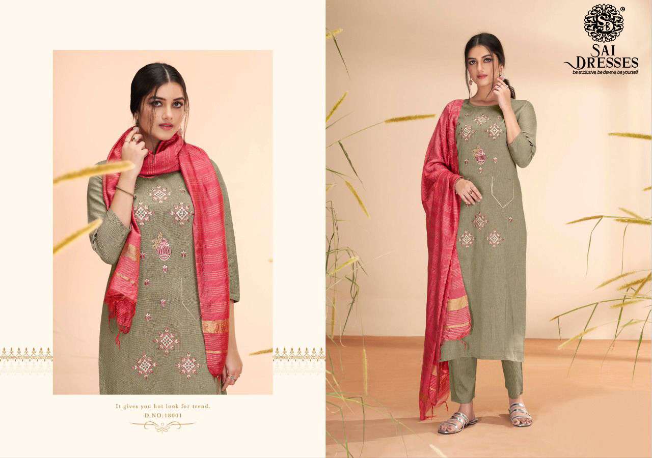 SAI DRESSES PRESENT RADHIKA VOL 1 READY TO WEAR PANT STYLE DESIGNER SUITS IN WHOLESALE RATE IN SURAT 
