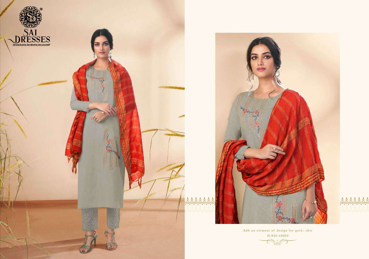 SAI DRESSES PRESENT RADHIKA VOL 1 READY TO WEAR PANT STYLE DESIGNER SUITS IN WHOLESALE RATE IN SURAT 