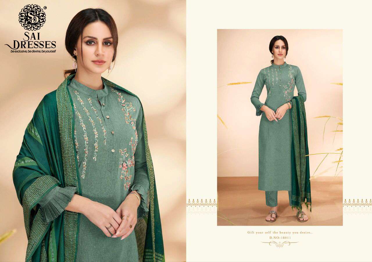 SAI DRESSES PRESENT RADHIKA VOL 2 READY TO WEAR PANT STYLE DESIGNER SUITS IN WHOLESALE RATE IN SURAT