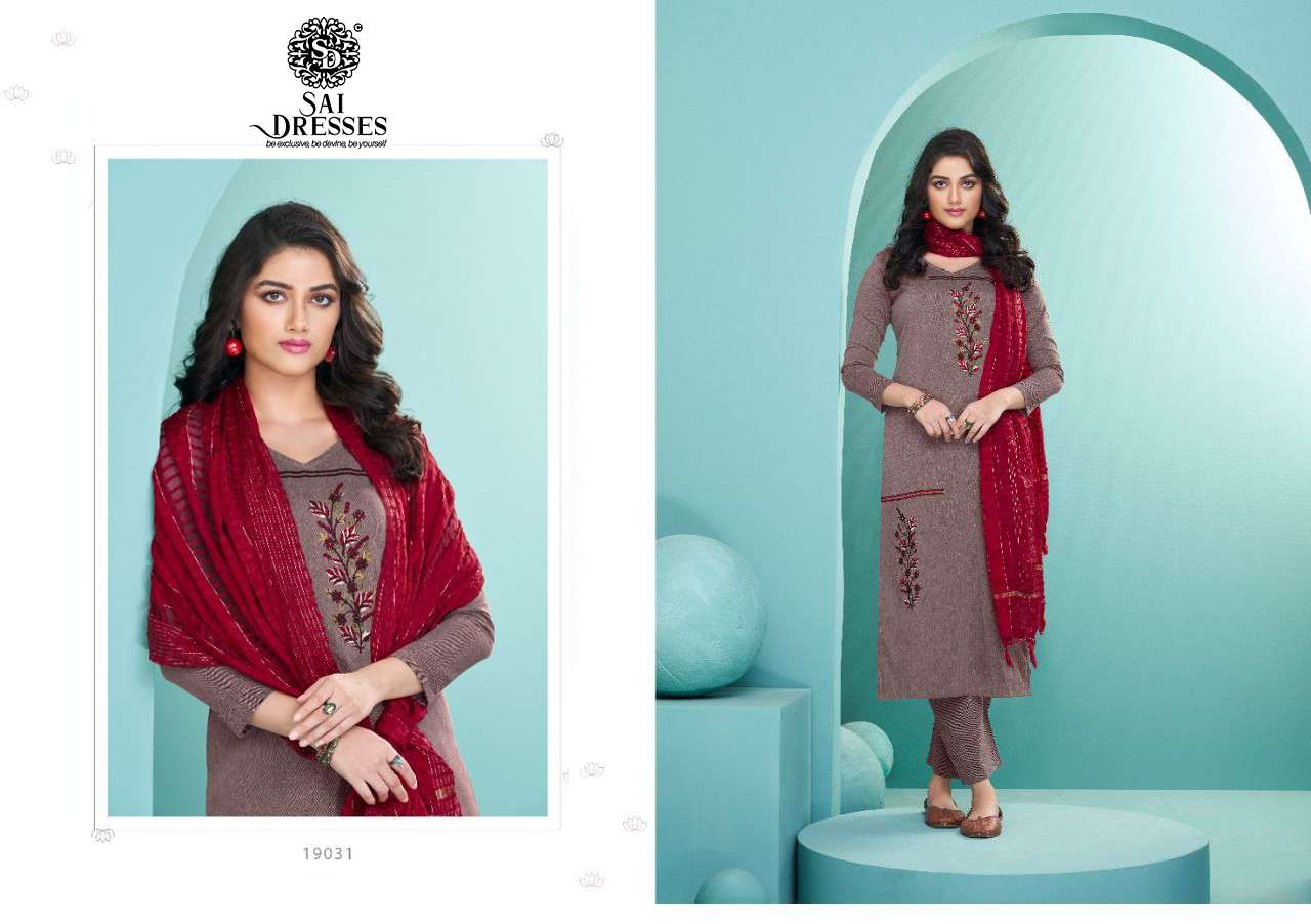 SAI DRESSES PRESENT RADHIKA VOL 3 READY TO WEAR PANT STYLE DESIGNER SUITS IN WHOLESALE RATE IN SURAT