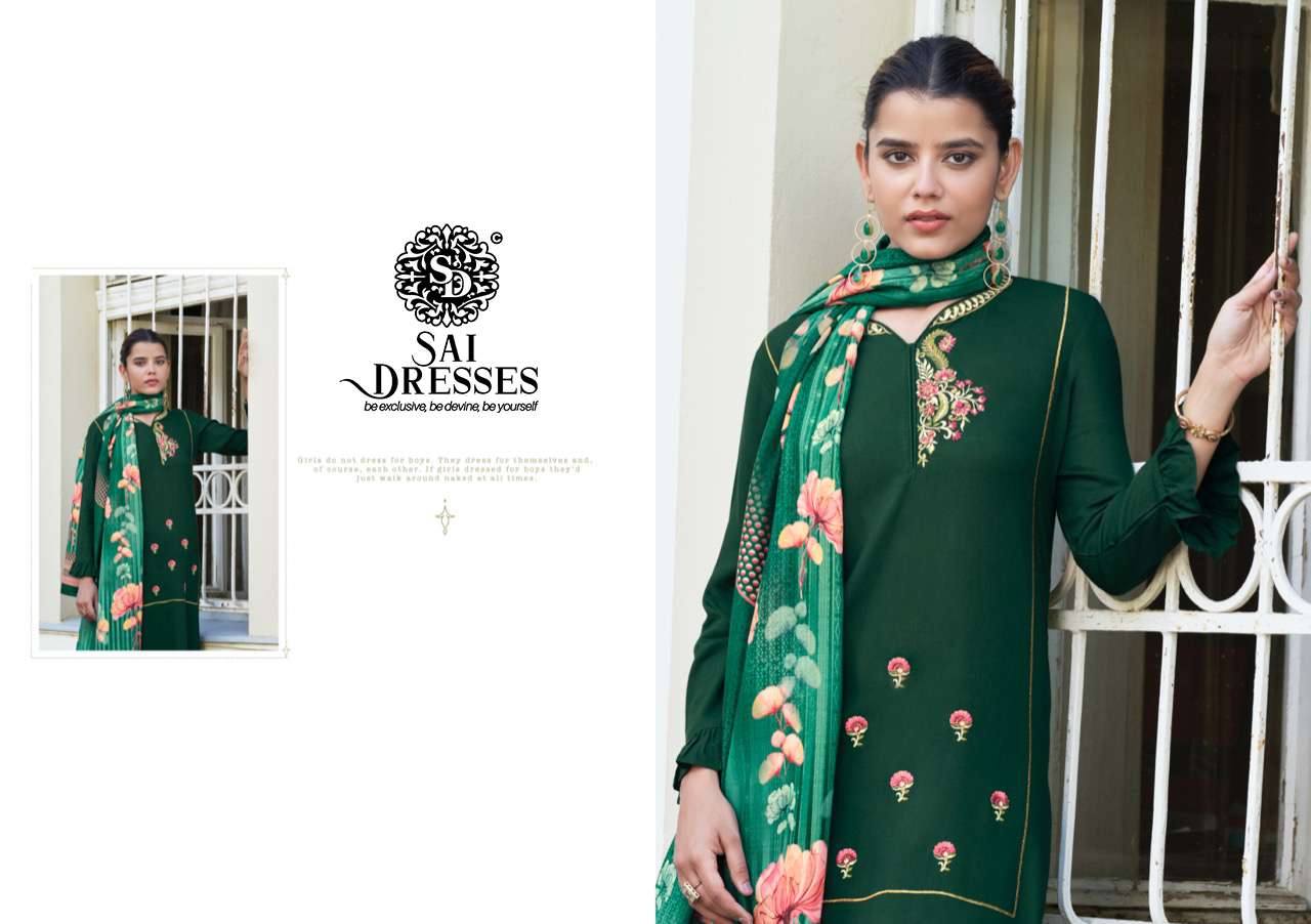 SAI DRESSES PRESENT SARSHIYA VOL 1 EXCLUSIVE READYMADE PANT STYLE DESIGNER SUITS IN WHOLESALE RATE IN SURAT