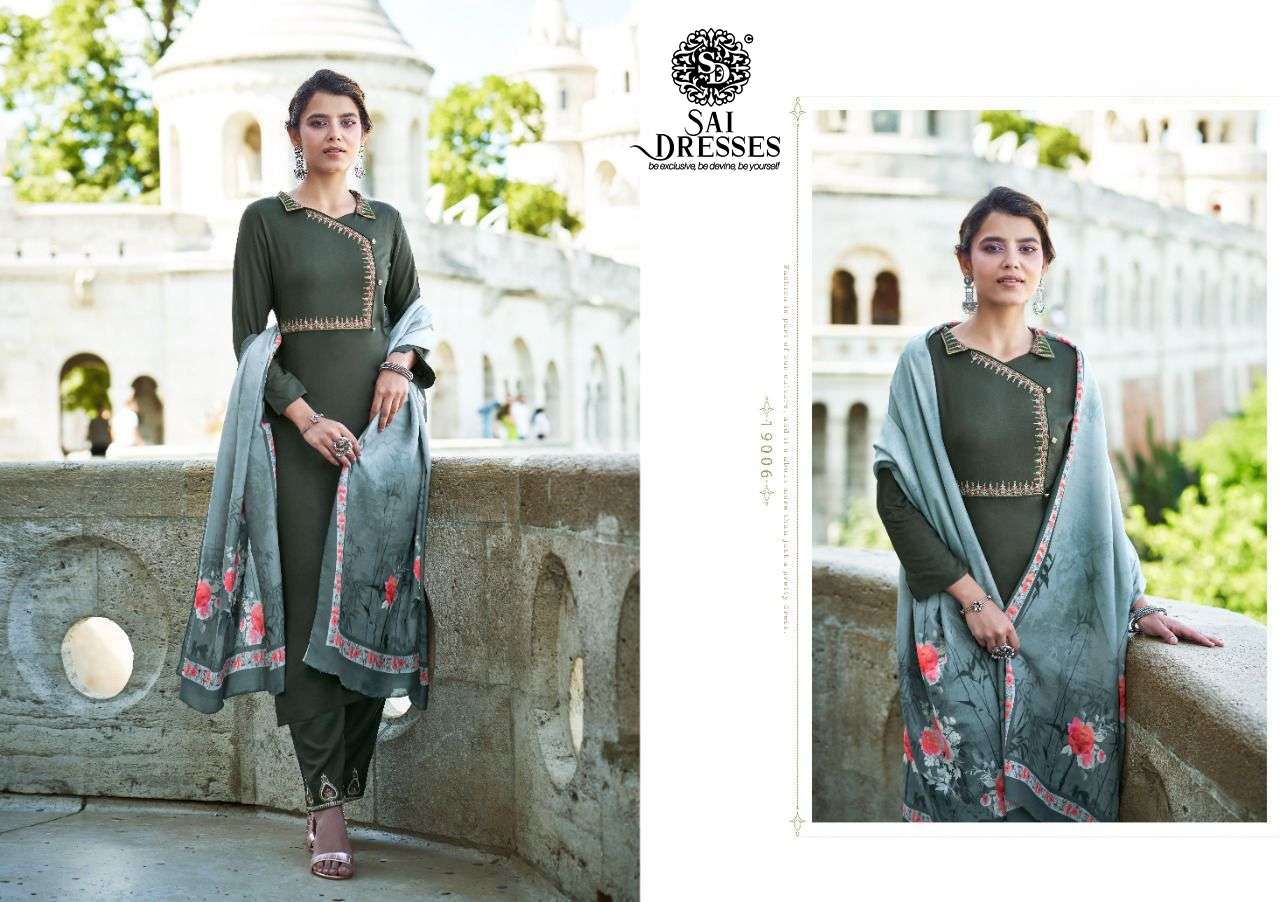 SAI DRESSES PRESENT SARSHIYA VOL 2 EXCLUSIVE READYMADE PANT STYLE DESIGNER SUITS IN WHOLESALE RATE IN SURAT 