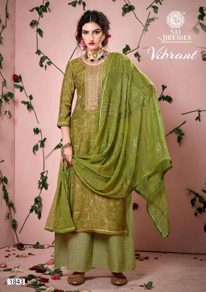 SAI DRESSES PRESENT VIBRANT MUSLIN PRINT WITH CODING WORK PLAZO STYLE DESIGNER SUITS IN WHOLESALE RATE IN SURAT