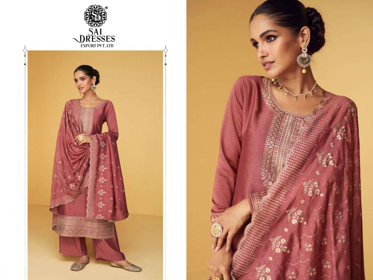 SAI DRESSES PRESENT APSARA GEORGETTE PARTY WEAR SEMI STITCHED DESIGNER SUITS IN WHOLESALE RATE IN SURAT