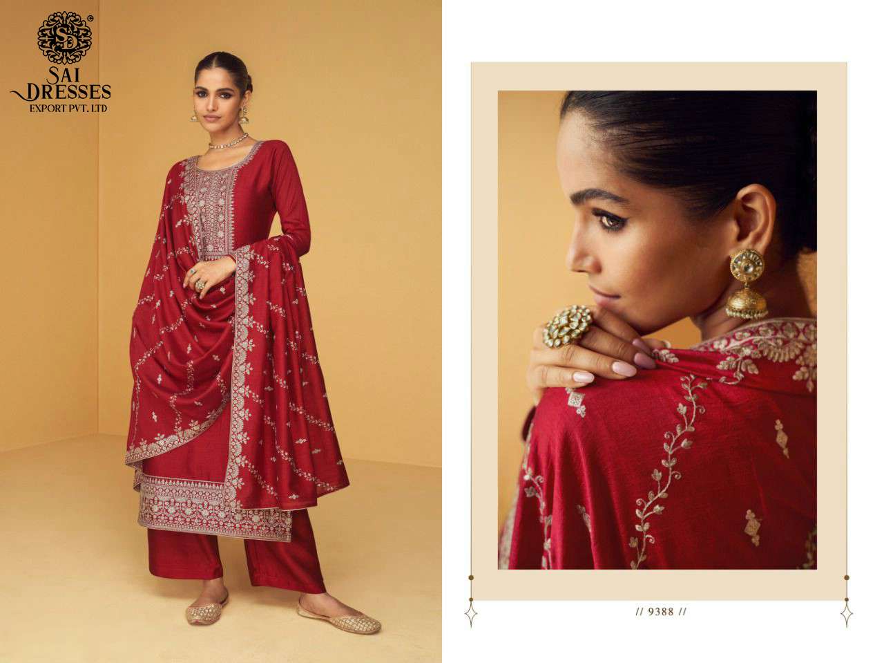 SAI DRESSES PRESENT APSARA GEORGETTE PARTY WEAR SEMI STITCHED DESIGNER SUITS IN WHOLESALE RATE IN SURAT