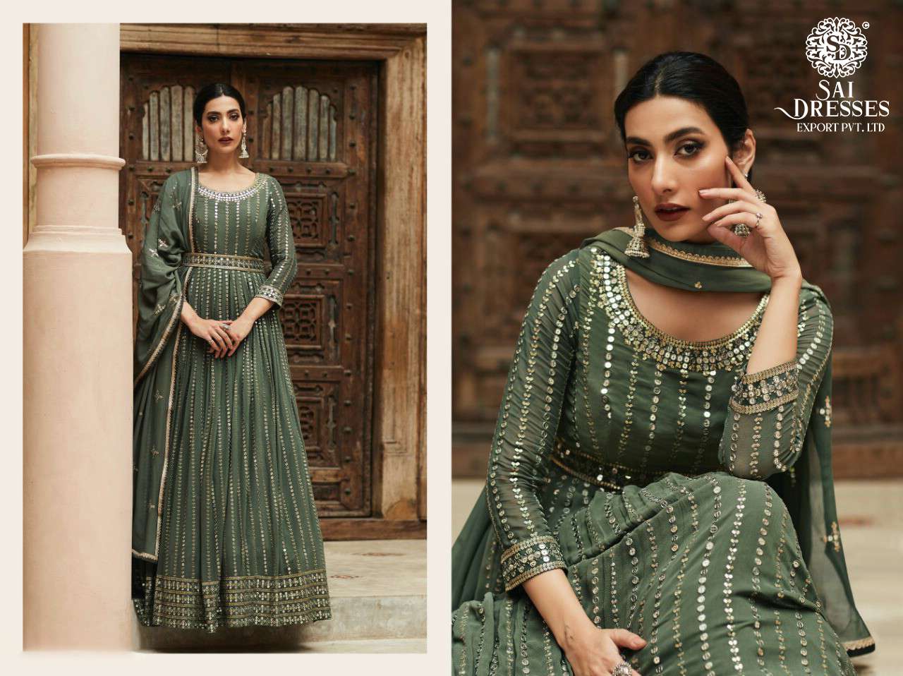sai dresses present aza readymade wedding wear long gown style designer suits in wholesale rate in surat 1 2023 01 17 15 32 41