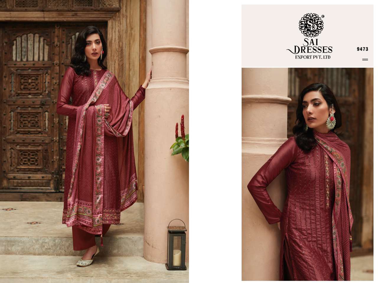 SAI DRESSES PRESENT BANDHEJ FESTIVE WEAR PREMIUM DREAM SILK DESIGNER SALWAR SUITS IN WHOLESALE RATE IN SURAT 