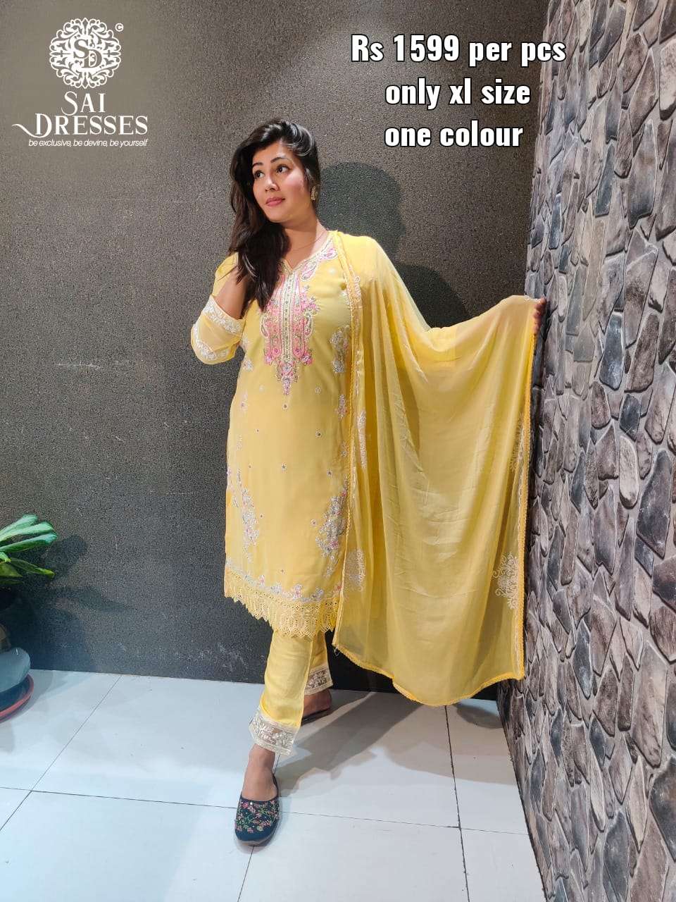 SAI DRESSES PRESENT D.NO 501 READY TO WEAR BEAUTIFUL DESIGNER COMBO DRESS IN WHOLESALE RATE IN SURAT