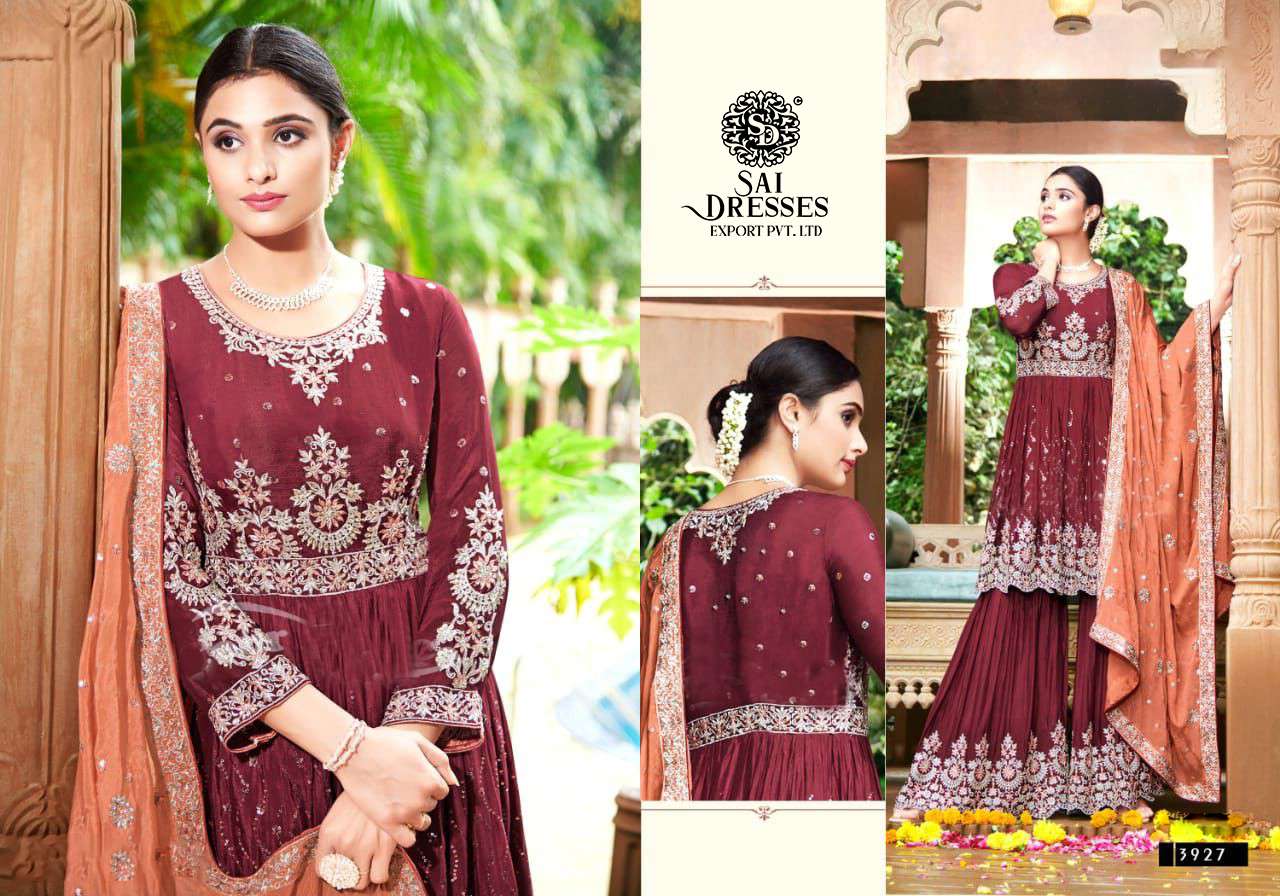 SAI DRESSES PRESENT F STUDIO PEPLUM STYLE READYMADE DESIGNER COLLECTION IN WHOLESALE RATE IN SURAT