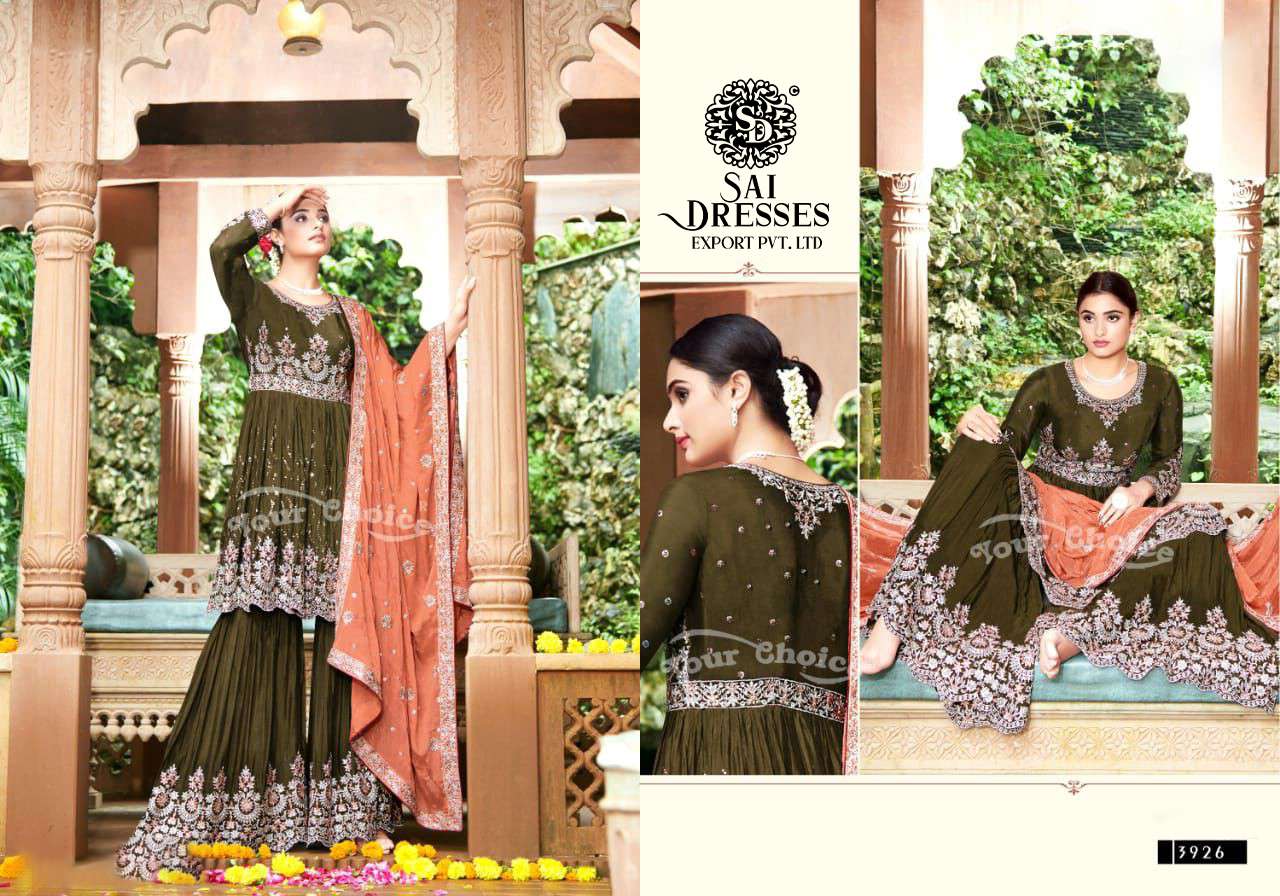 SAI DRESSES PRESENT F STUDIO PEPLUM STYLE READYMADE DESIGNER COLLECTION IN WHOLESALE RATE IN SURAT
