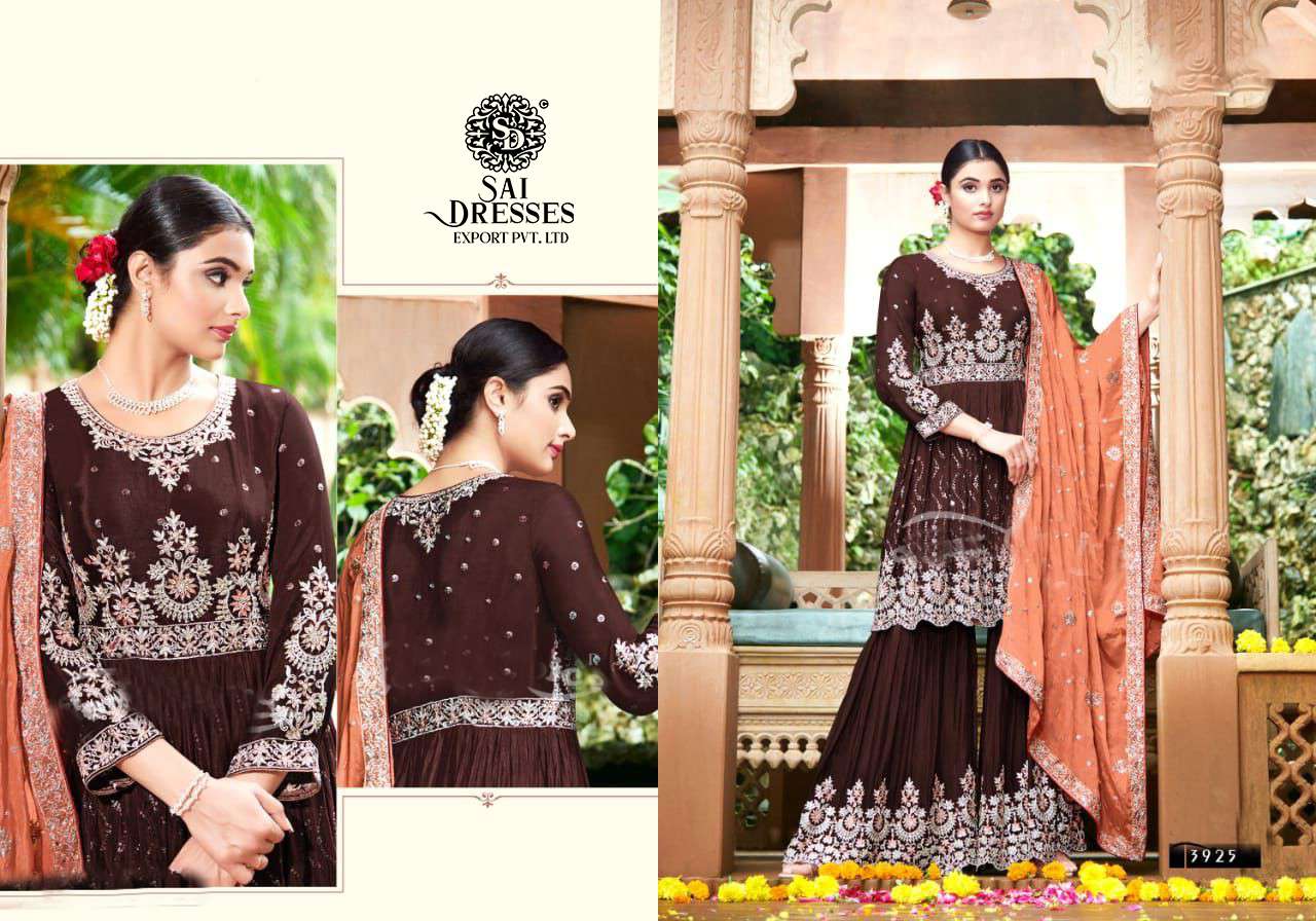 SAI DRESSES PRESENT F STUDIO PEPLUM STYLE READYMADE DESIGNER COLLECTION IN WHOLESALE RATE IN SURAT