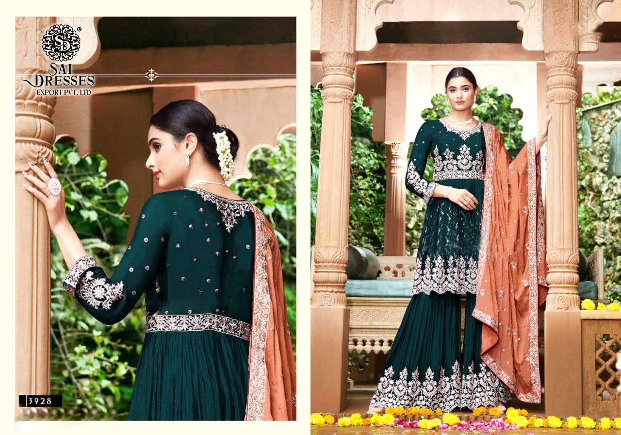 SAI DRESSES PRESENT F STUDIO PEPLUM STYLE READYMADE DESIGNER COLLECTION IN WHOLESALE RATE IN SURAT