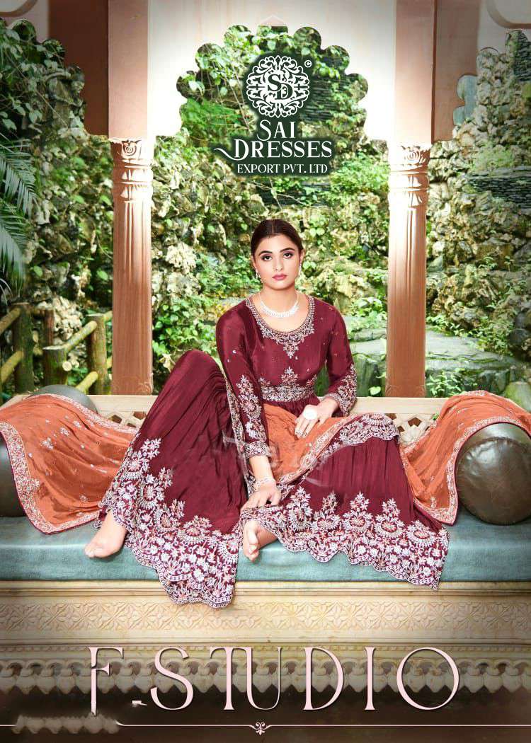 SAI DRESSES PRESENT F STUDIO PEPLUM STYLE READYMADE DESIGNER COLLECTION IN WHOLESALE RATE IN SURAT