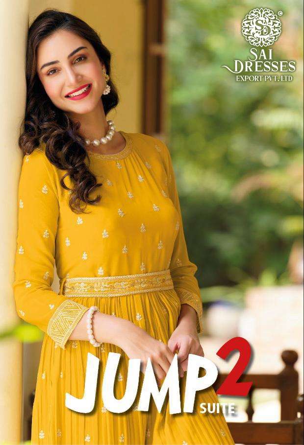 SAI DRESSES PRESENT JUMP SUIT VOL 2 CHINON GEORGETTE EXCLUSIVE READY TO WESTERN WEAR JUMP SUIT COLLECTION IN WHOLESALE RATE IN SURAT