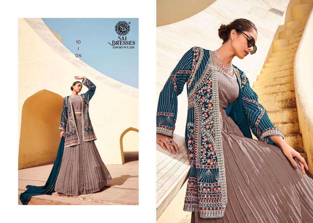 SAI DRESSES PRESENT MODERN READYMADE PARTY WEAR DESIGNER COLLECTION IN WHOLESALE RATE IN SURAT 