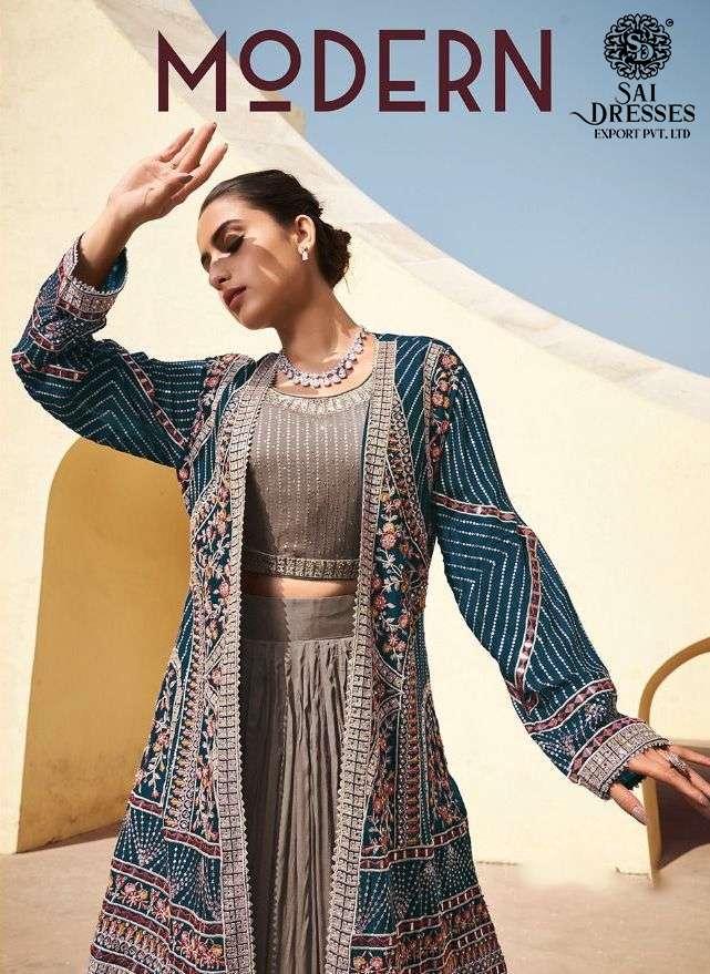 SAI DRESSES PRESENT MODERN READYMADE PARTY WEAR DESIGNER COLLECTION IN WHOLESALE RATE IN SURAT 