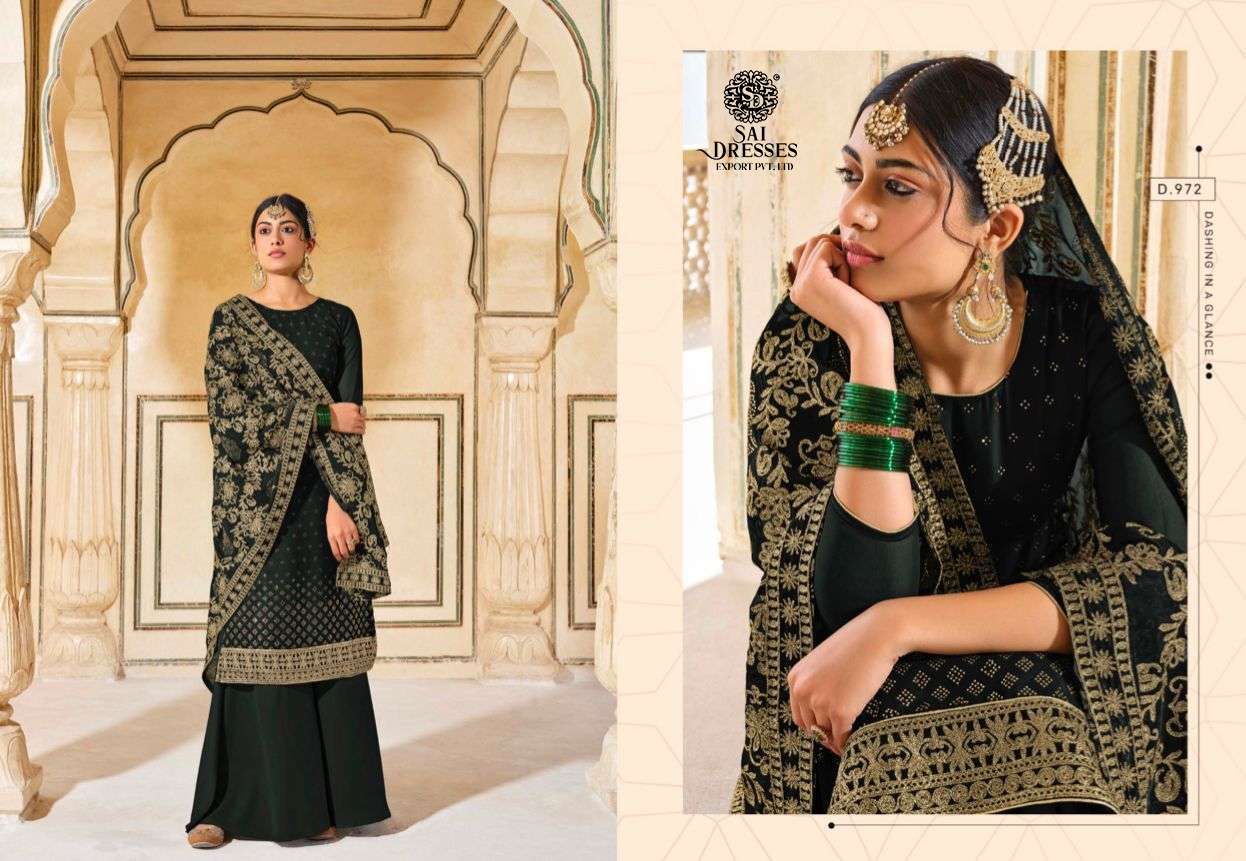 SAI DRESSES PRESENT NAARI VOL 8 GEORGETTE DESIGNER SALWAR SUITS IN WHOLESALE RATE IN SURAT