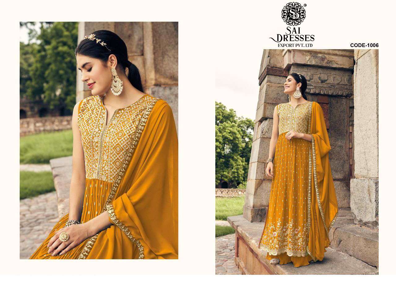 SAI DRESSES PRESENT NAYKA READYMADE SHARARA STYLE NAIRA CUT DESIGNER COLLECTION IN WHOLESALE RATE IN SURAT