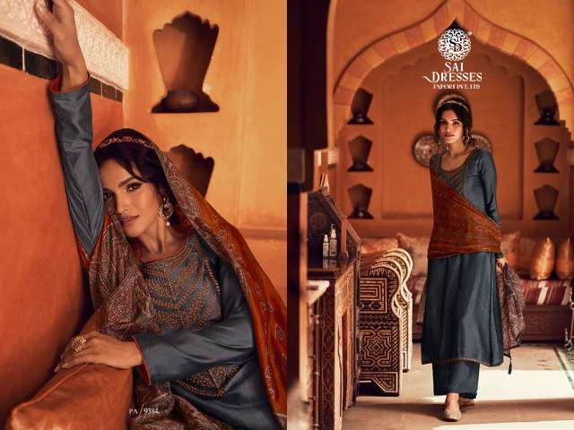 SAI DRESSES PRESENT PAKIZA SEMI STITCHED DREAM SILK DESIGNER SALWAR SUITS IN WHOLESALE RATE IN SURAT