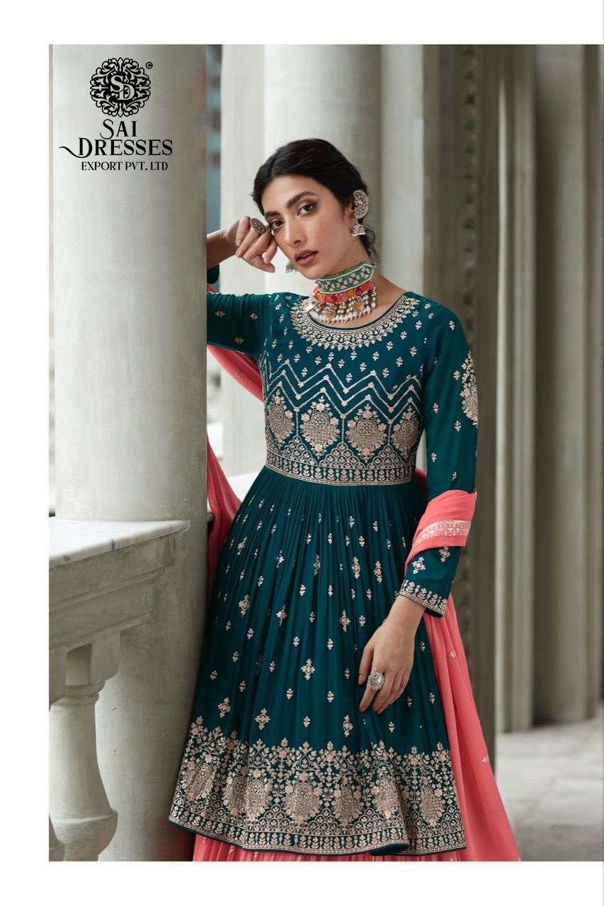 SAI DRESSES PRESENT RADHIKA READYMADE GARARA STYLE WEDDING WEAR DESIGNER COLLECTION IN WHOLESALE RATE IN SURAT