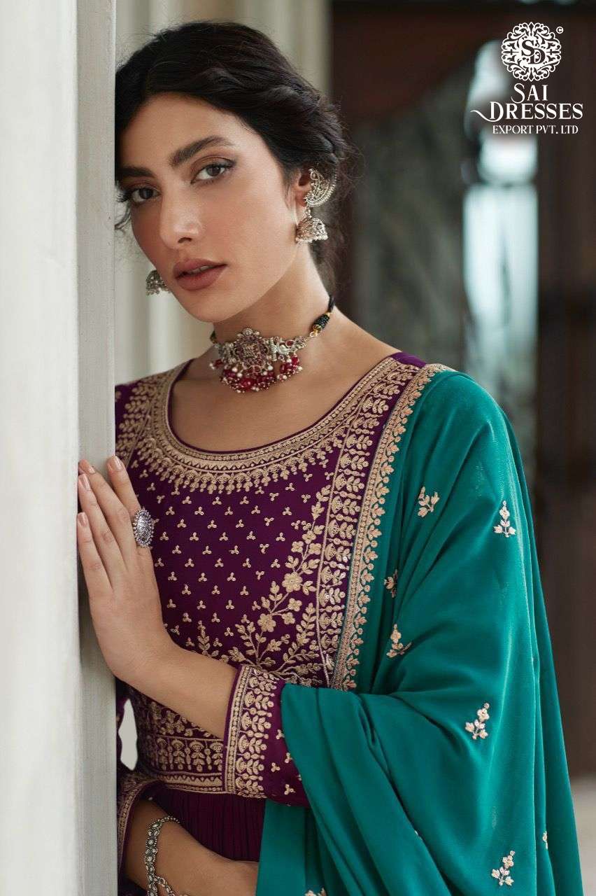 SAI DRESSES PRESENT RADHIKA READYMADE GARARA STYLE WEDDING WEAR DESIGNER COLLECTION IN WHOLESALE RATE IN SURAT