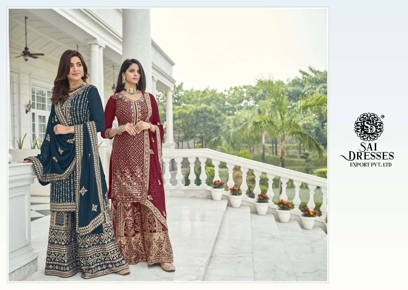 SAI DRESSES PRESENT SOFIYA VOL 2 SEMI STITCHED GEORGETTE PARTY WEAR DESIGNER SUITS IN WHOLESALE RATE IN SURAT