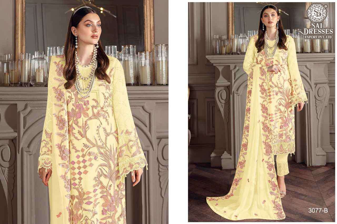 SAI DRESSES PRESENT ANAYA VOL 11 SEMI STITCHED PAKISTANI DESIGNER SUITS IN WHOLESALE RATE IN SURAT