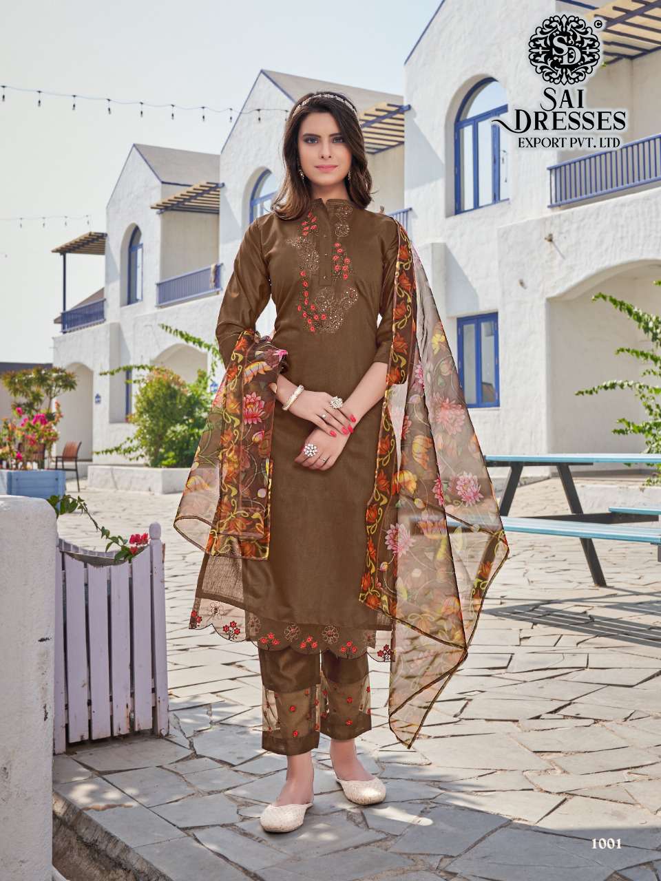 SAI DRESSES PRESENT BELLADONA READY TO WEAR PANT STYLE DESIGNER SUITS IN WHOLESALE RATE IN SURAT