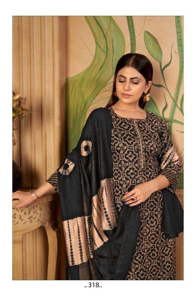 SAI DRESSES PRESENT D.NO 318 READY TO WEAR FANCY DESIGNER COMBO DRESS IN WHOLESALE RATE IN SURAT