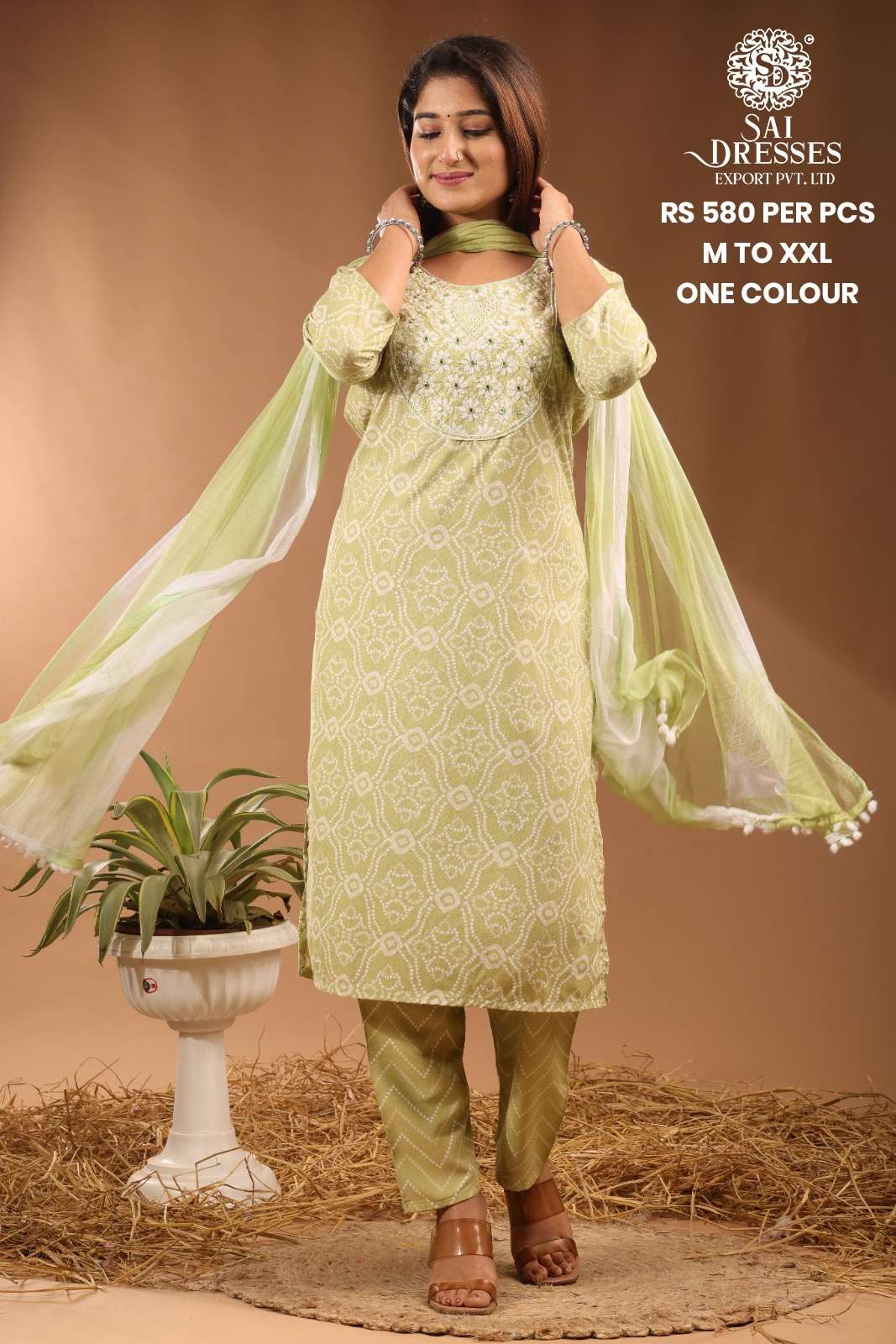 SAI DRESSES PRESENT D.NO 614 READY TO WEAR DESIGNER 3 PIECE CONCEPT COMBO COLLECTION IN WHOLESALE RATE IN SURAT