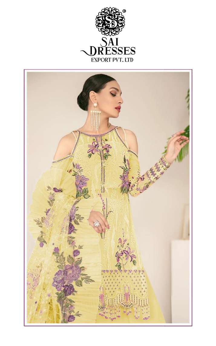  SAI DRESSES PRESENT D.NO S - 2274 TO S - 2274 D PARTY WEAR DESIGNER PAKISTANI COLLECTION IN WHOLESALE RATE IN SURAT