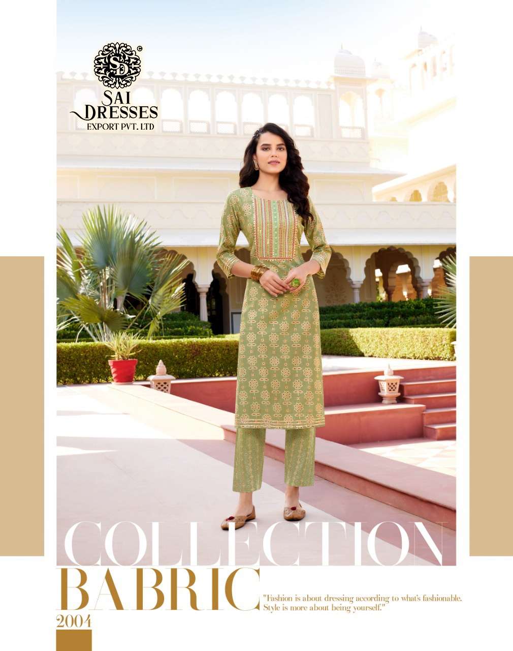 SAI DRESSES PRESENT GOLDY VOL 2 READY TO WEAR DESIGNER KURTI WITH PANT IN WHOLESALE RATE IN SURAT 