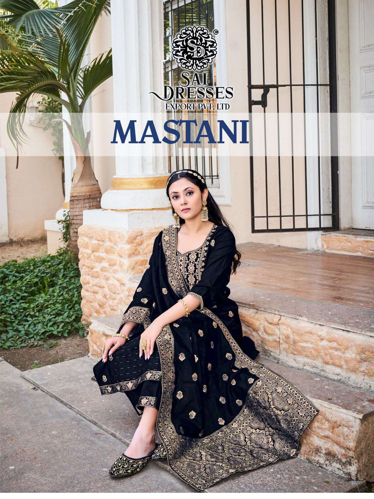 SAI DRESSES PRESENT MASTANI READY TO FESTIVE WEAR PANT STYLE DESIGNER SUITS IN WHOLESALE RATE IN SURAT