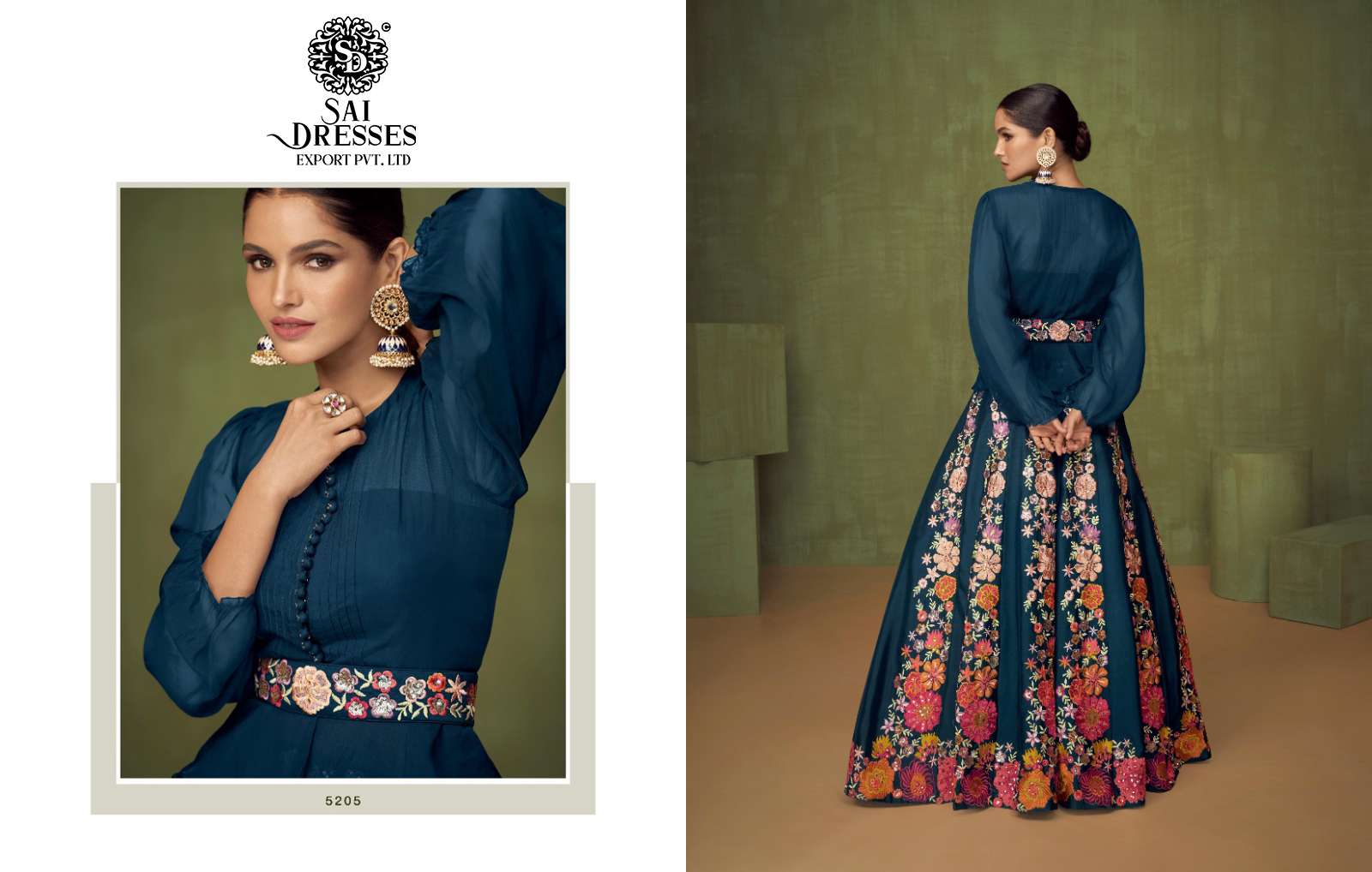 SAI DRESSES PRESENT VIOLET NX FESTIVE WEAR READYMADE DESIGNER COLLECTION IN WHOLESALE RATE IN SURAT 