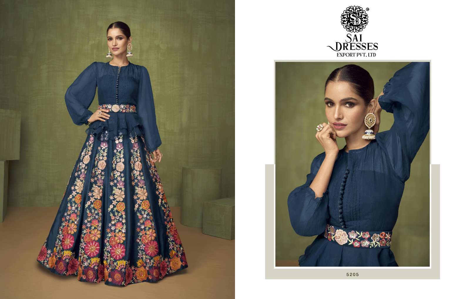 SAI DRESSES PRESENT VIOLET NX FESTIVE WEAR READYMADE DESIGNER COLLECTION IN WHOLESALE RATE IN SURAT 