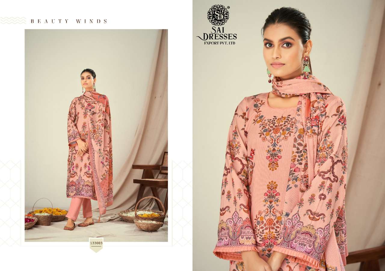 SAI DRESSES PRESENT ZARA SHAHJHAN LUXURY LAWN COTTON DIGITAL PRINTED SALWAR SUITS IN WHOLESALE RATE IN SURAT