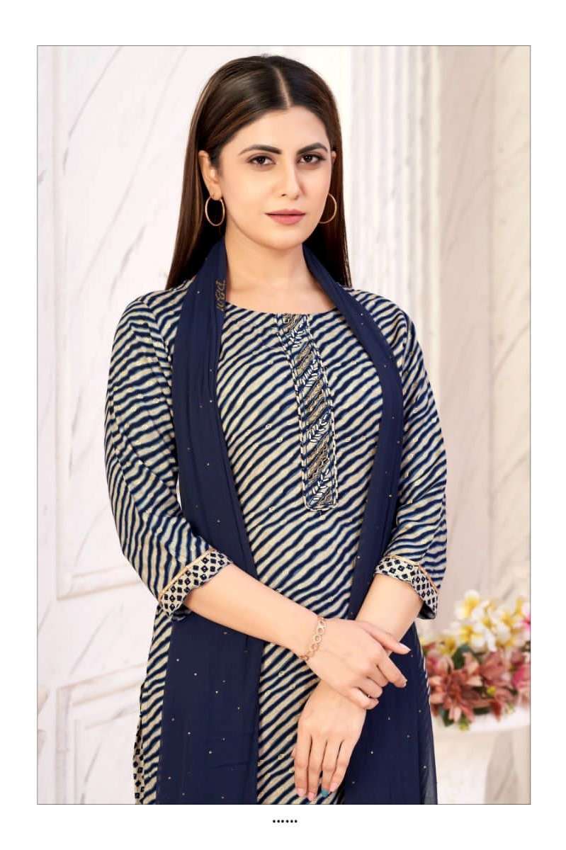 SAI DRESSES PRESENT D.NO 555 READY TO WEAR DESIGNER 3 PIECE CONCEPT COMBO COLLECTION IN WHOLESALE RATE IN SURAT