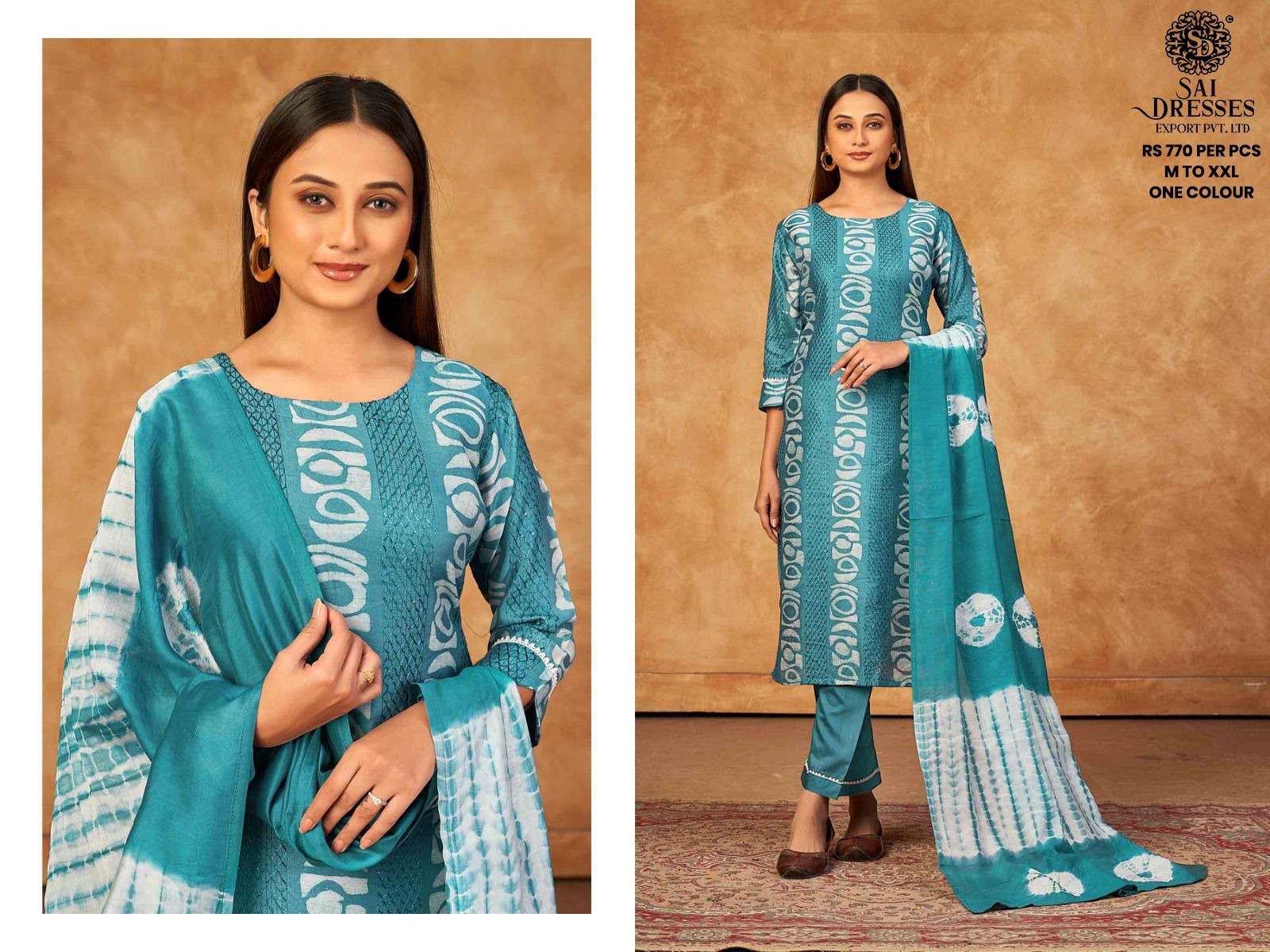 SAI DRESSES PRESENT D.NO 557 READY TO WEAR DESIGNER 3 PIECE CONCEPT COMBO COLLECTION IN WHOLESALE RATE IN SURAT