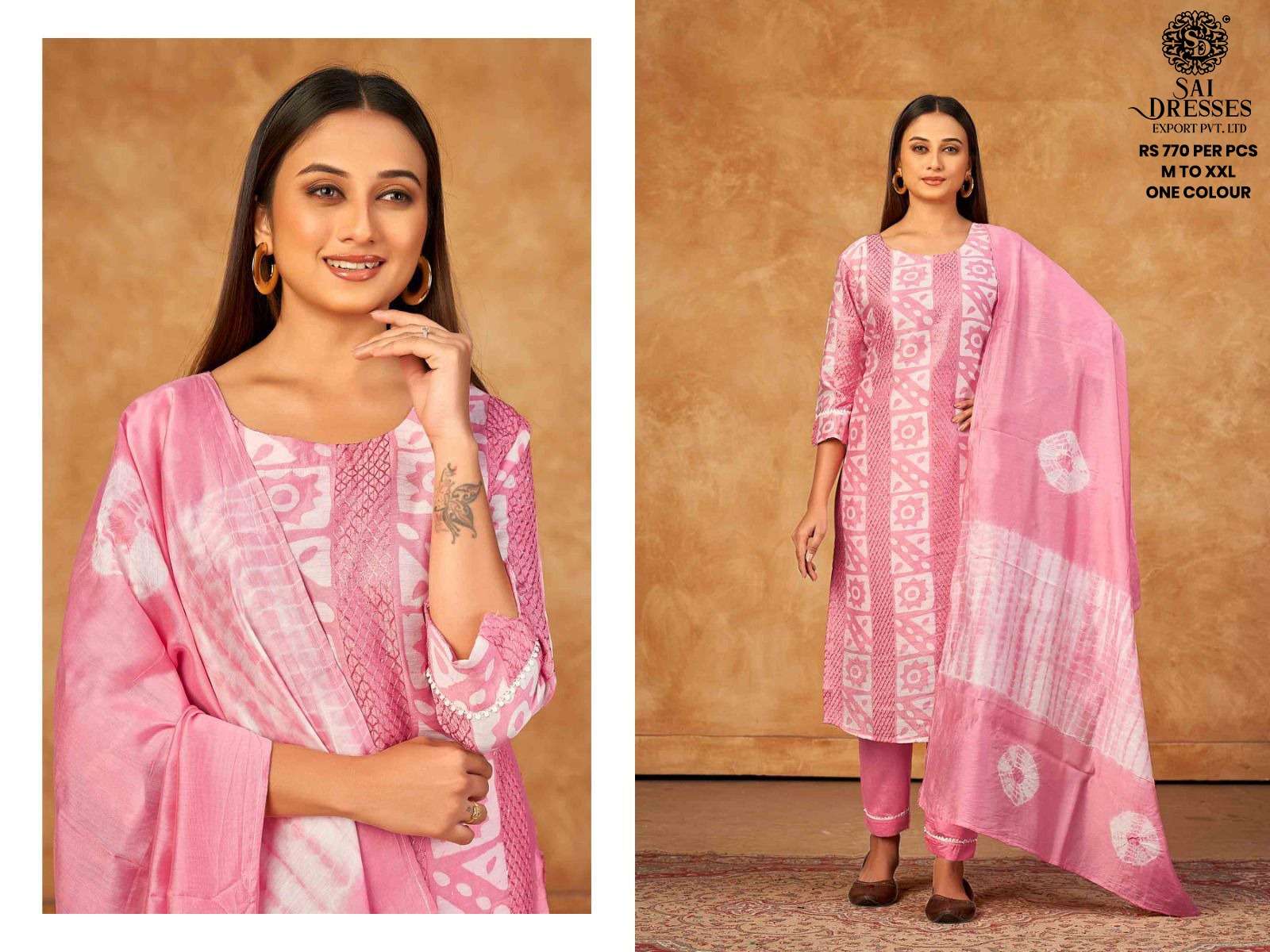 SAI DRESSES PRESENT D.NO 561 READY TO WEAR DESIGNER 3 PIECE CONCEPT COMBO COLLECTION IN WHOLESALE RATE IN SURAT